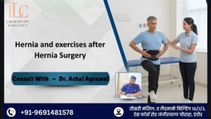 Hernia and exercises after hernia surgery